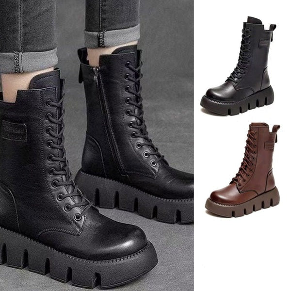 Elma™ | Modische Klobige Stiefel