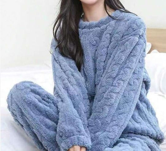 ELLA / WEICHES FLEECE PYJAMA-SET (1+1 GRATIS)